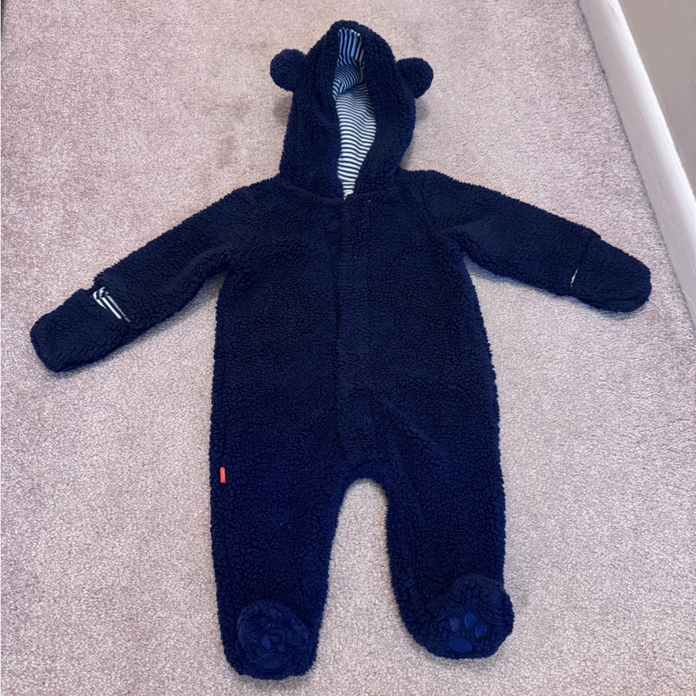 Magnetic Me Pram in Navy Kids Bodysuit